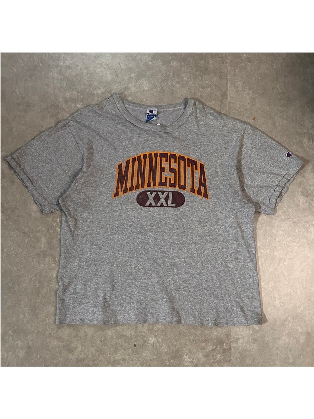 90's Vintage Minnesota Gophers Champion Grey T-Shirt -XL